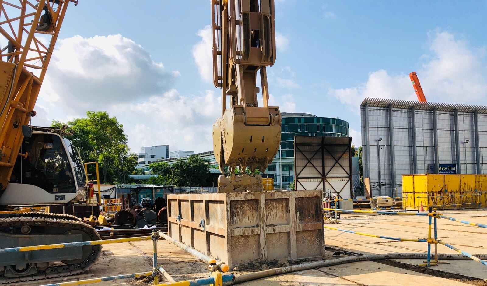 Diaphragm Wall Installation